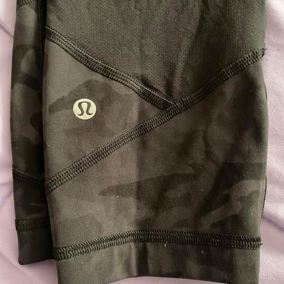 Lululemon Camo Crops - Picture 3 of 3